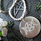 PENTACLE and two MOONS, amulet, engraved on the stone, Amulet, Ufa,  Фото №1