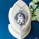 Medallion ' Lavender Princess', Locket, Moscow,  Фото №1