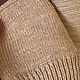 70% шерсть 30% лен SESIA art ARAN итальянская пряжа светлый коричневый, Пряжа, Москва,  Фото №1