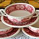 Винтаж: Бульонницы на тарелке. Rusticana, Villeroy&Boch, 1970 г. Кухонная утварь винтажная. Винтажная посуда из Германии. Интернет-магазин Ярмарка Мастеров.  Фото №2