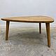 Coffee table made of oak LS-2 600h900 mm, Tables, Moscow,  Фото №1