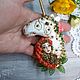 ЕДИНОРОГ И ДЕВА брошь, Брошь-булавка, Рязань,  Фото №1