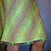 Одежда handmade. Livemaster - original item Skirt chetyrehkolka Spanish hlaka(light green). Handmade.