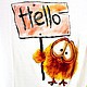 Футболка "Hello!", Футболки, Москва,  Фото №1
