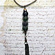 Pendant glass copper Viking knit. Pendants. IvaDesign (elenaiva). Online shopping on My Livemaster.  Фото №2