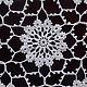 Decorative napkins: Knitted Starry Night Track (No. №49). Doilies. Lace knitting workshop. Lidiya.. My Livemaster. Фото №5