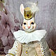 New Year's Bunny 2023. Interior doll. SarychevaDolls. My Livemaster. Фото №6