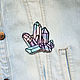 Thermal glue patch ' crystals', Patches, Omsk,  Фото №1