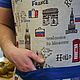 Заказать Кухонный набор из серии Лондон. Татьяна (tatyana-shtory). Ярмарка Мастеров. . Фартуки Фото №3