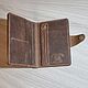 Портмоне из кожи Crazy Horse. Кошельки. Leather_goods_koxma. Ярмарка Мастеров.  Фото №5
