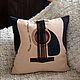 Pillow Guitar-a gift to the musician, a gift to the guitarist on February 23, Pillow, Novosibirsk,  Фото №1
