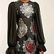Юбка из парчи с "Коронованным сердцем" в стиле DG. Юбки. Dress2Impress (elenarhamore). Ярмарка Мастеров.  Фото №4