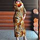 Jersey dress. Leopard print. Fall-Winter. Dresses. Olga Lado. My Livemaster. Фото №6