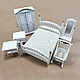 Order Copy of Copy of Bedroom Set 3 Pcs. Scale 1:12. pavapro. Livemaster. . Doll furniture Фото №3