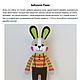 Master class on the creation of knitted toys ' Bunny Rami'. Courses and workshops. Zzabava. My Livemaster. Фото №4