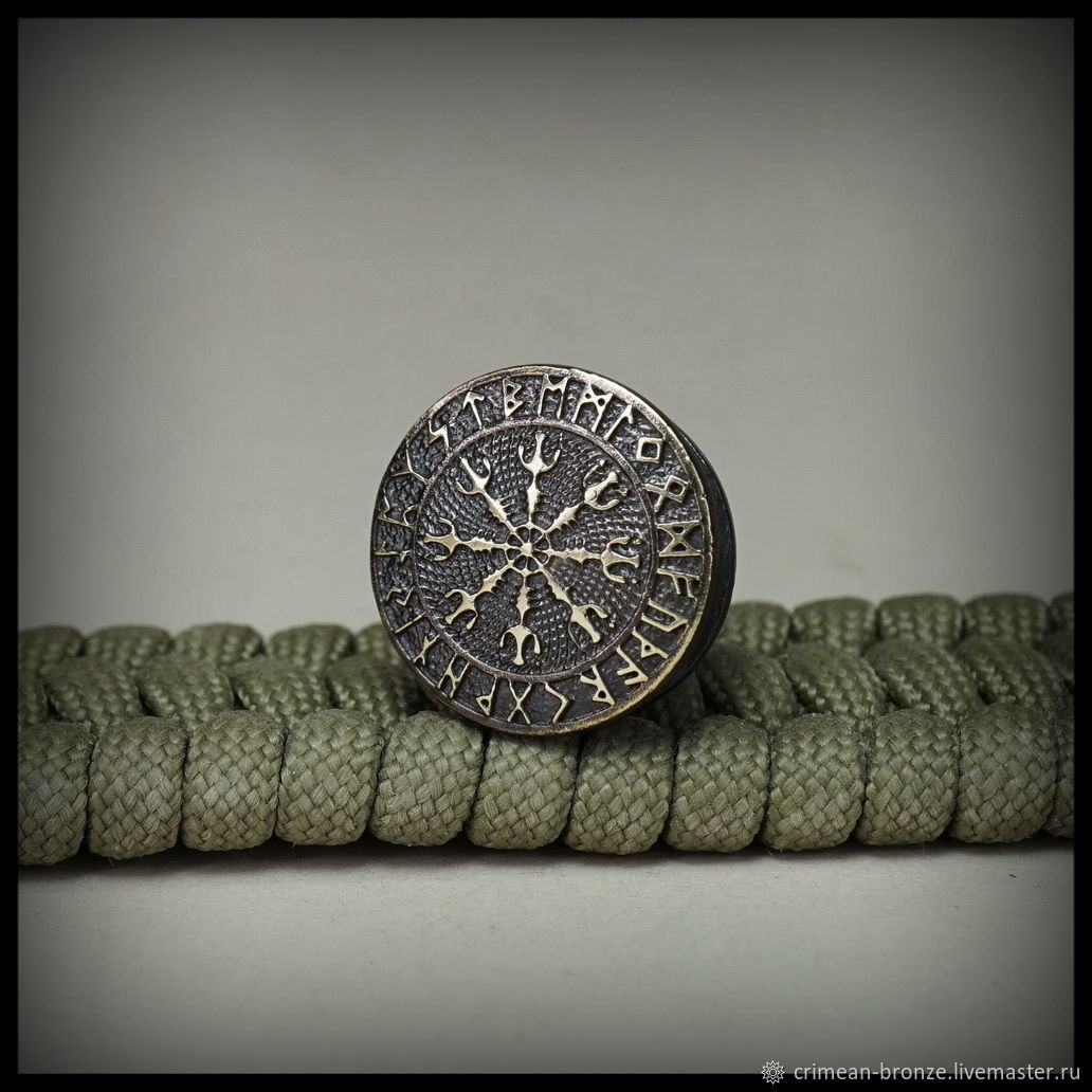 Бусина - вставка для браслета "Шлем Ужаса" , латунь купить в интернет ...