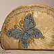 Order Cosmetic bag 'Blue moth' housekeeper. Naughty FancyWork (applique4you). Livemaster. . Beauticians Фото №3