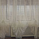 tulle: Tulle with a pick-up of glass beads Fantasy. Tulle. PROFIDecor - CURTAINS. Online shopping on My Livemaster.  Фото №2