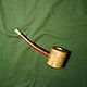 Smoking pipe 'Nut in the bark' 5. Tobacco pipe. Galib. Online shopping on My Livemaster.  Фото №2