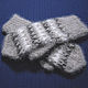Women's knitted mittens. Mittens. Warm Yarn. Ярмарка Мастеров.  Фото №5
