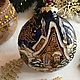 Ball-medallion Fairy houses. Christmas decorations. ArtAnett_vitrage (Anna). My Livemaster. Фото №5