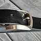 'Men's belt ' made of genuine leather belt. Belt. 'ChukLyuk' Workedplace. Online shopping on My Livemaster.  Фото №2