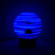  Синий ночник - Нептун 15 см. Ночники. Lampa la Luna byJulia. Интернет-магазин Ярмарка Мастеров.  Фото №2