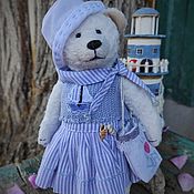 Куклы и игрушки handmade. Livemaster - original item Teddy Bears: Sailor. Handmade.