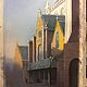  Картина пастелью Старый город, Картины, Москва,  Фото №1