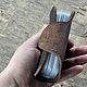 Рыжий Лис Картхолдер визитница из кожи ручной работы. Картхолдер. Iron Arm Leatherworks (Екатерина). Ярмарка Мастеров.  Фото №4