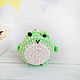 Plush frog keychain. Fun. fairy Polina. My Livemaster. Фото №6