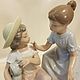 Винтаж: "Играющие девочки", Nao Lladro. Статуэтки винтажные. Елена thing_with_history. Ярмарка Мастеров.  Фото №5