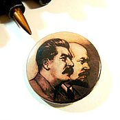 Украшения handmade. Livemaster - original item Badges with symbols of the USSR 
