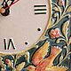 Настенные часы "Райские птицы". Часы классические. Светлана Спажева. Ярмарка Мастеров.  Фото №4