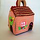 Knitted house-handbag for finger theater, Doll houses, Kemerovo,  Фото №1