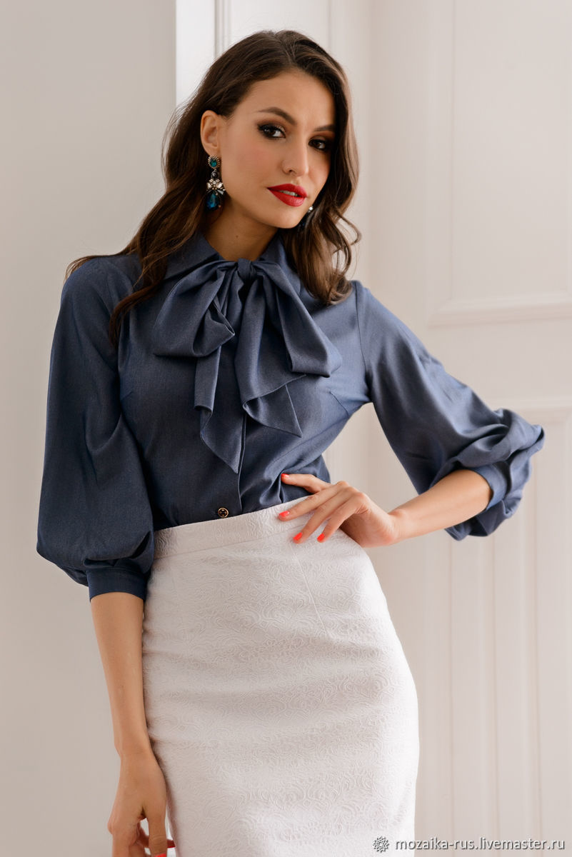 Модели стильных блузок для женщин