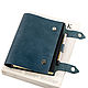 Leather notebook on rings with magnetic buttons. Notebooks. Ptaho. My Livemaster. Фото №4