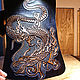 Pattern leather 'Fierce Dragon', Pictures, Krasnodar,  Фото №1
