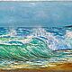 Oil Painting Sea Painting Sea Wave, Pictures, Novokuznetsk,  Фото №1