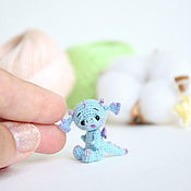 Куклы и игрушки handmade. Livemaster - original item The dragon is a knitted miniature of amigurumi. Handmade.