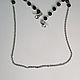 Eyeglass Chains: Black agate, Chain for glasses, Moscow,  Фото №1