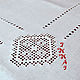 Mantel de lino blanco con bordado, grillo, bordado de costura. Tablecloths. EmbroideryINNAI. Ярмарка Мастеров.  Фото №4