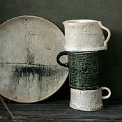 Посуда handmade. Livemaster - original item Set of 4 Viking items. Handmade.