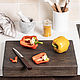 Cutting board on a table top made of dark oak, 40h30 cm. Cutting Boards. Foxwoodrus. Online shopping on My Livemaster.  Фото №2