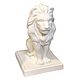 Скульптура льва из бетона — Малый лев, белый, Скульптуры, Москва,  Фото №1
