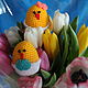 Knitted toys Chickens. Souvenir Easter. Stuffed Toys. elenka12. My Livemaster. Фото №4