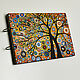 Notepad wood cover A4 "Colored dreams-4", Sketchbooks, Moscow,  Фото №1