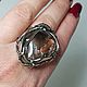 Ring with smoky quartz. Rings. MarinaJewelryDesigns (svetkamnej) (svetkamnej). Online shopping on My Livemaster.  Фото №2