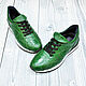 Order Sneakers made of genuine crocodile leather, handmade. SHOES&BAGS. Livemaster. . Sneakers Фото №3