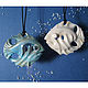 The Fish, porcelain pendant, Pendants, Lviv,  Фото №1